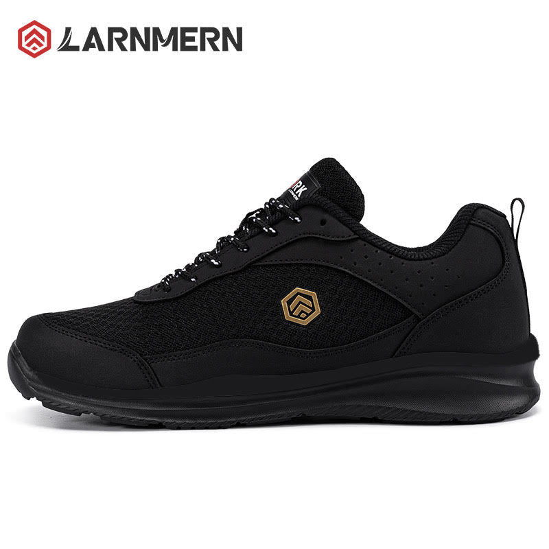 LARNMERN Safety Shoes Mens Sneakers Steel Toe Construction Chef AntiStatic Work Shoes Pria L11298-1