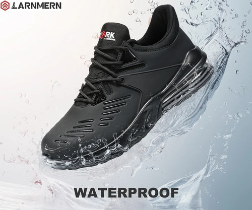LARNMERN Safety Shoes Mens Sneakers Chef Steel Toe Construction Work Shoes Air Cushion L11229-1 - LARNMERN Safety Shoes Official