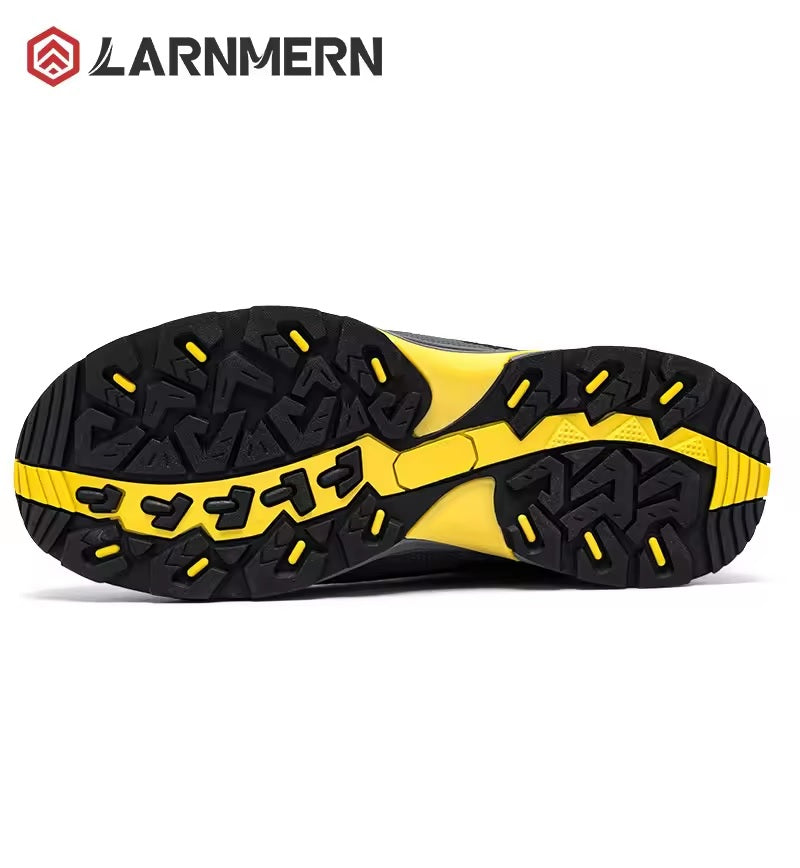 LARNMERN Safety Shoes Mens Sneakers Steel Toe Hiking Anti-Puncture Anti-Static Boots Pria LM-170201K