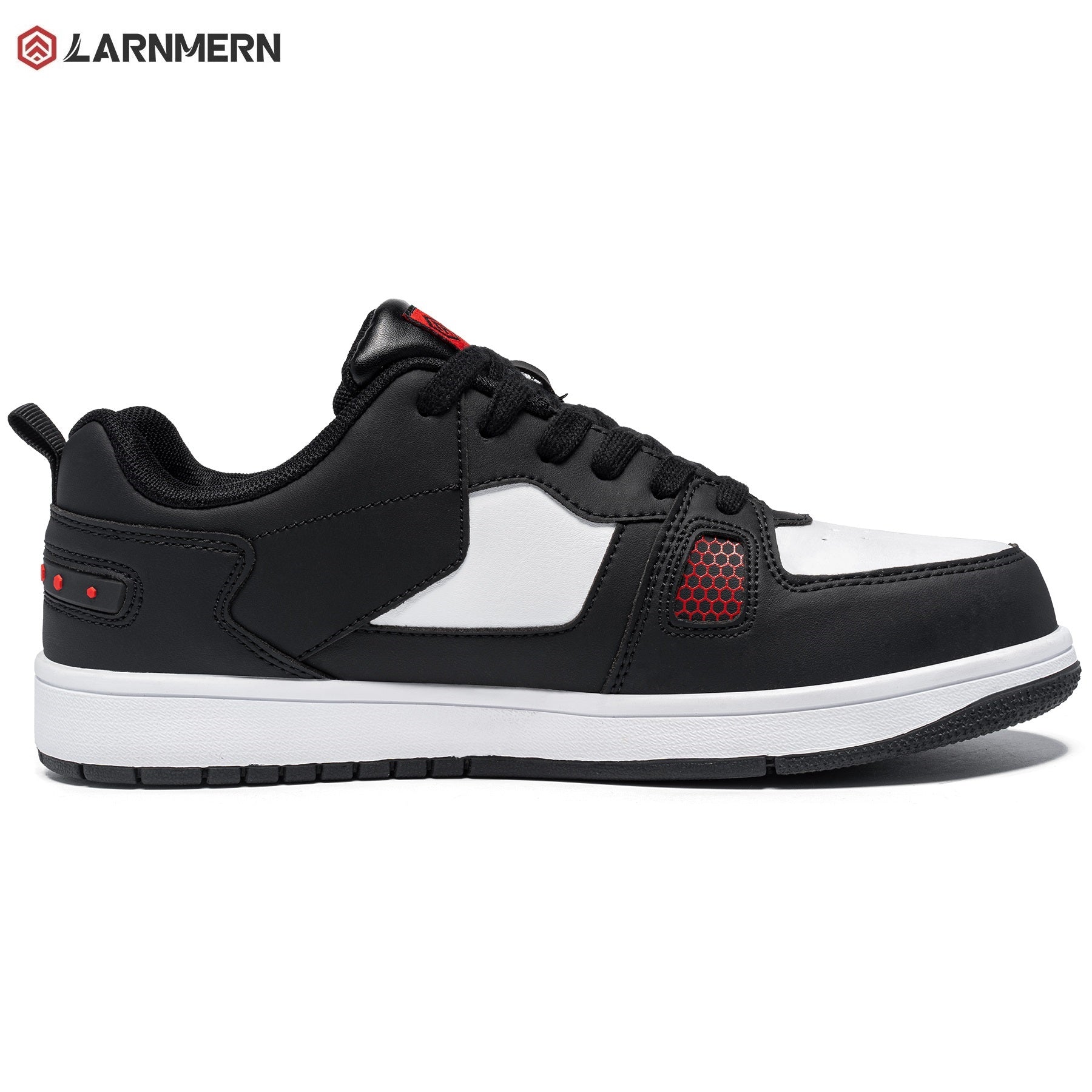 LARNMERN Safety Shoes Mens Sneakers Steel Toe Sporty Jordan Construction Work Shoes LSC31142