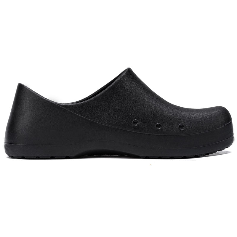 LARNMERN Sepatu Kitchen Chef Shoes Safety Shoes Anti Slip Ringan Slip On Waterproof Eva Rubber