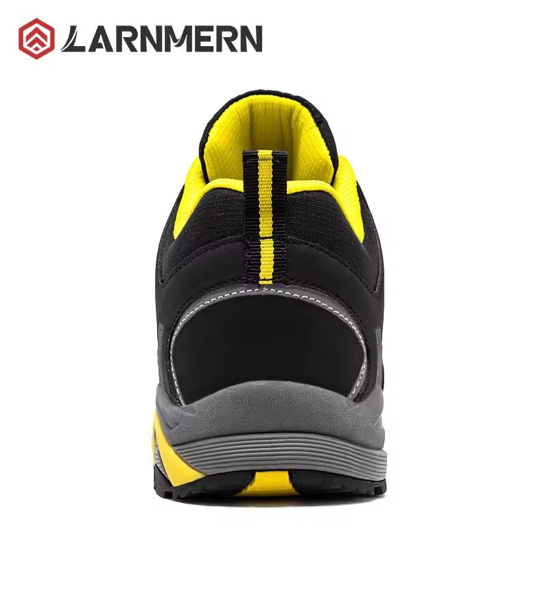 LARNMERN Safety Shoes Mens Sneakers Steel Toe Hiking Anti-Puncture Anti-Static Boots Pria LM-170201K