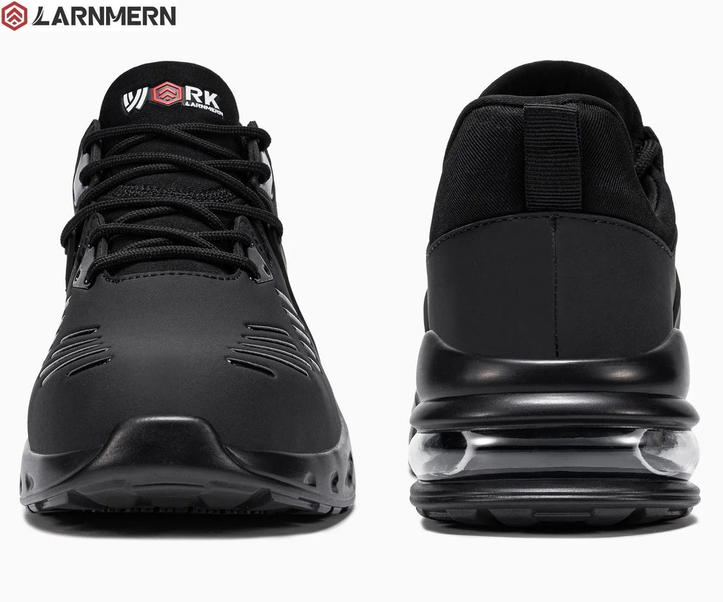 LARNMERN Safety Shoes Mens Sneakers Chef Steel Toe Construction Work Shoes Air Cushion L11229-1 - LARNMERN Safety Shoes Official